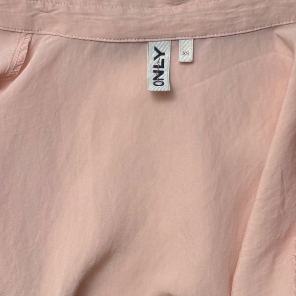 ONLY Onliris Long-sleeve Modal Shirt, Blush Pink, Boyfriend Fit Women's XS - Picture 5 of 9